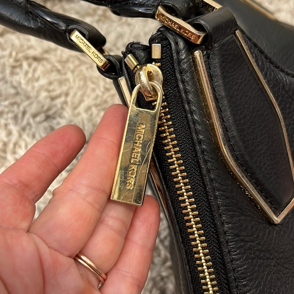 Michael Kors Black Leather Handbag - Picture 11 of 11